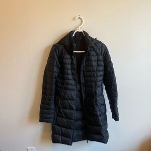 Black lululemon long jacket